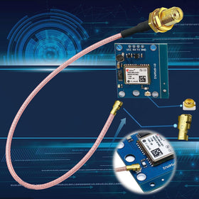 TUOLNK brass SMA-F connector ensures durable, corrosion-resistant connections.