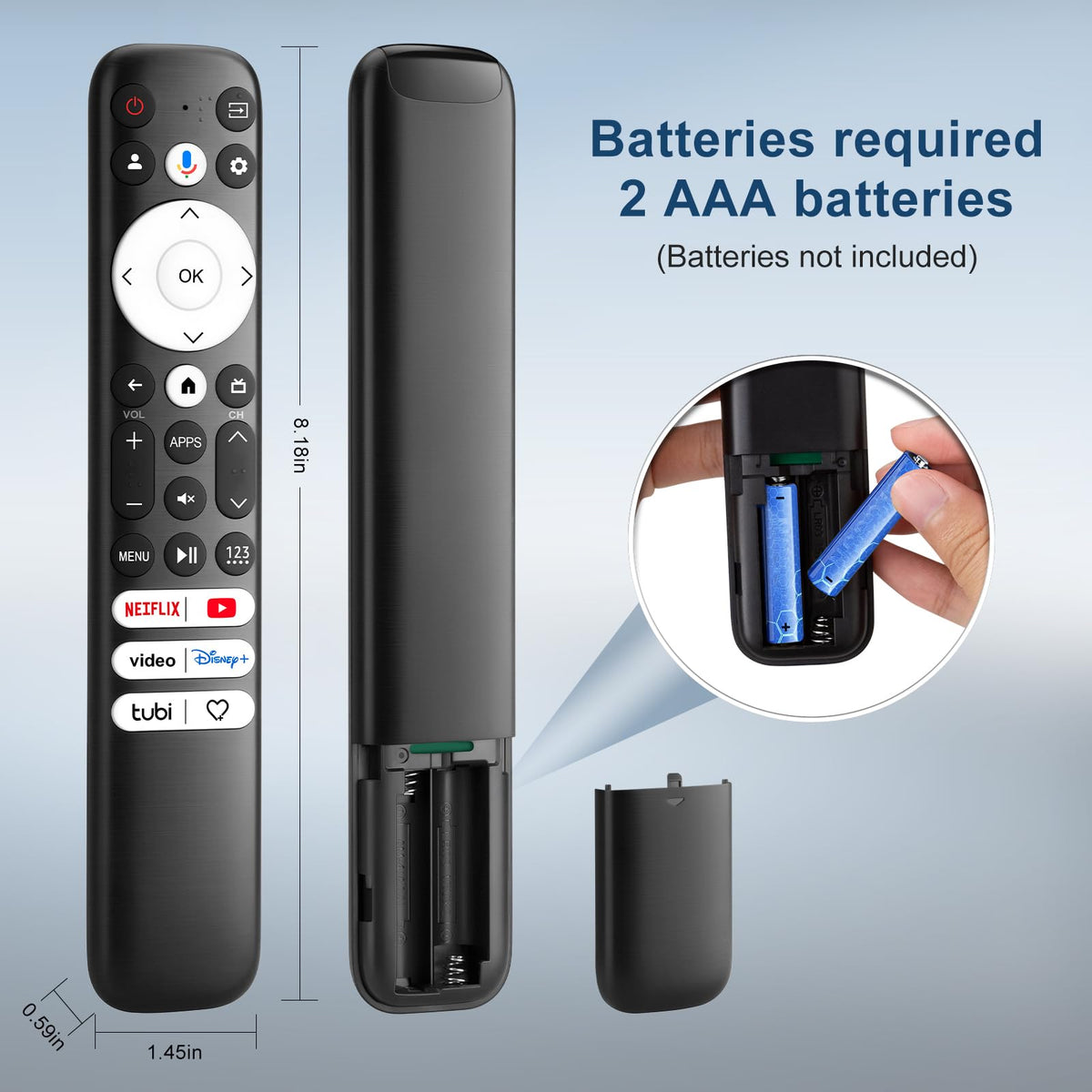 Impact-resistant ABS shell ensures durable daily use