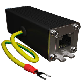 Tupavco TP302 heavy 12AWG ground wire and mounting flange for low impedance grounding