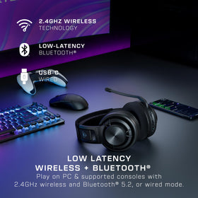 Atlas Air QuickSwitch blends wireless and Bluetooth seamlessly.