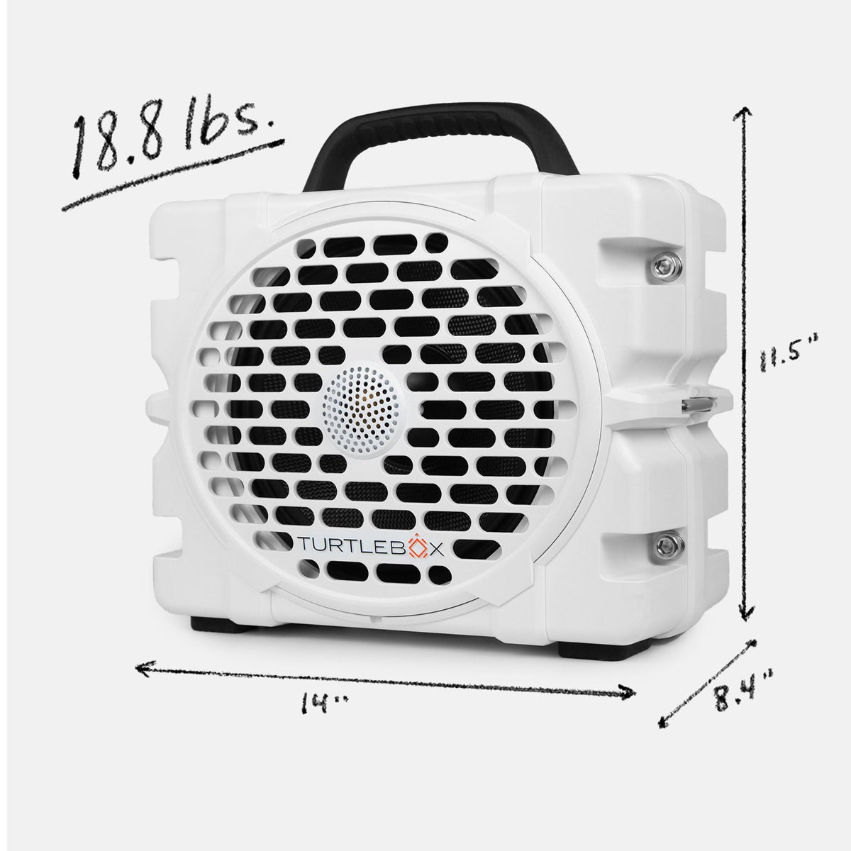 Turtlebox Grande IP67 waterproof design stands up to water and dust in real settings.
