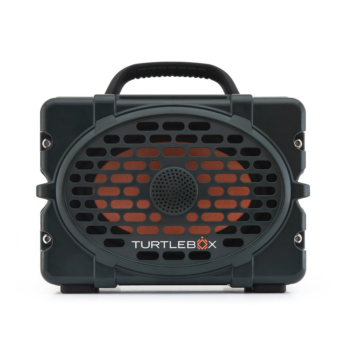 Turtlebox Original Gen 3 front view showing rugged build and loud sound.