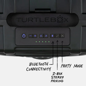 Turtlebox Original Gen 3 green color showcases rugged outdoor style.
