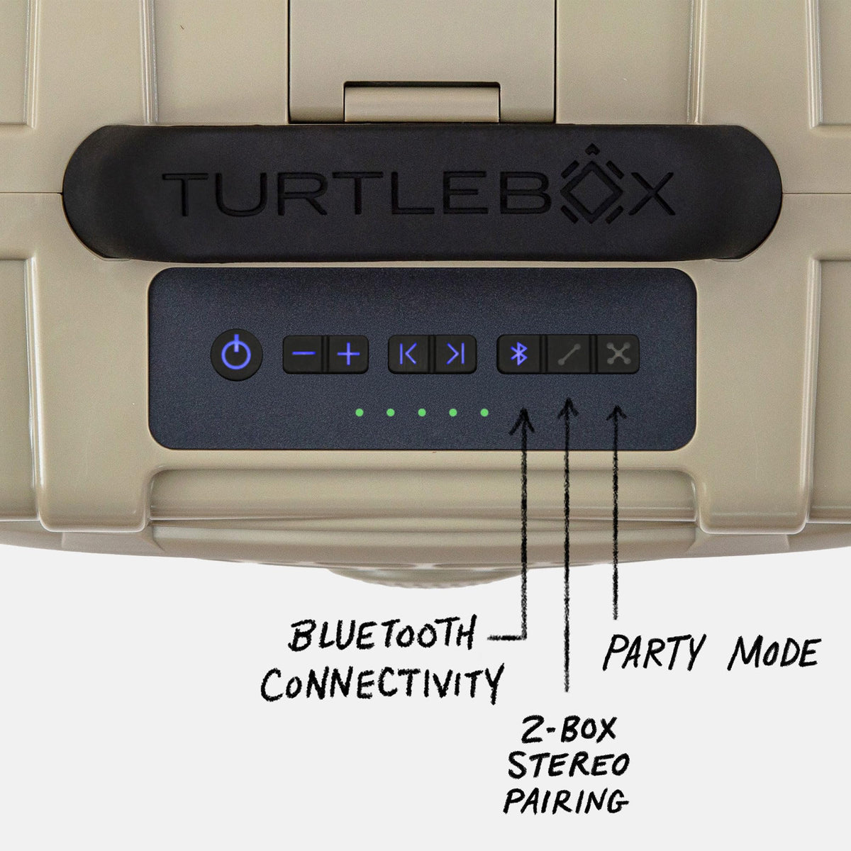 Turtlebox Original Gen 3 IP67 durability shown in water exposure