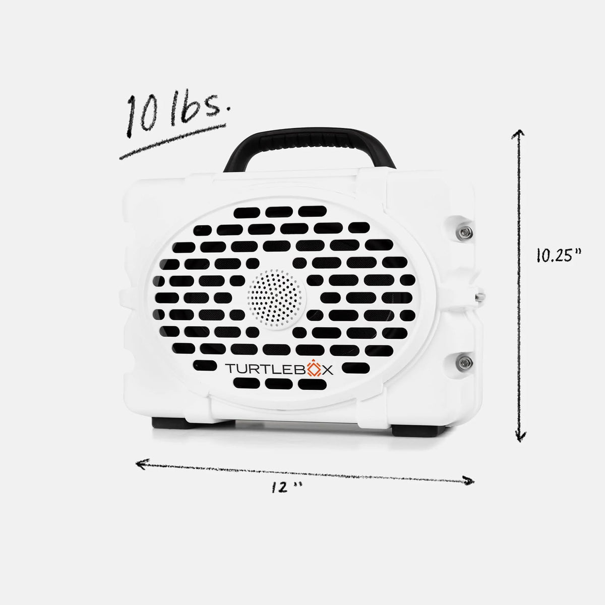 Turtlebox Original Gen 3 party mode stereo enables immersive group listening.