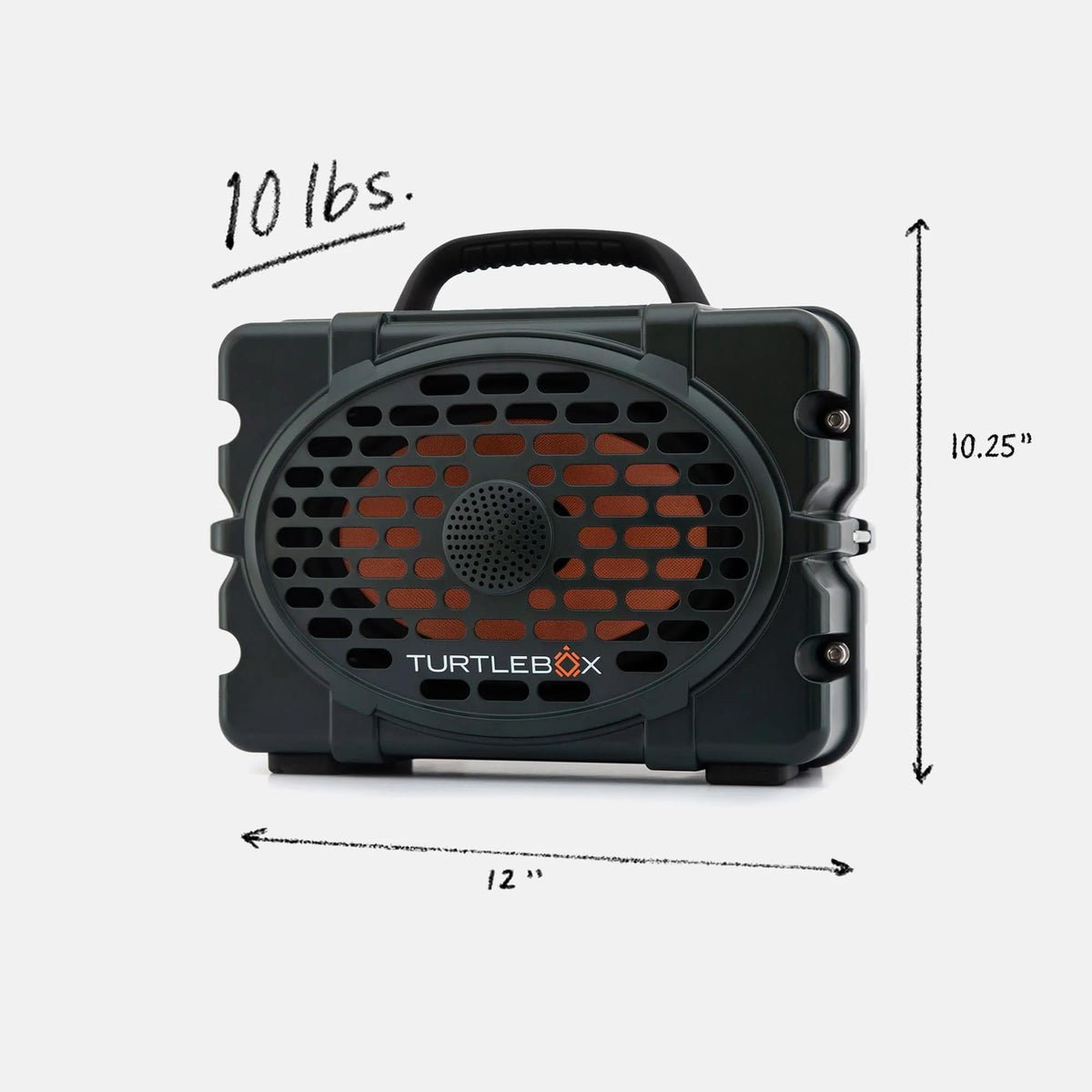 Turtlebox Original Gen 3 in party mode with unlimited speaker pairing.