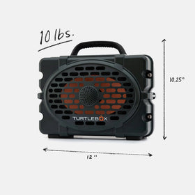Turtlebox Original Gen 3 in party mode with unlimited speaker pairing.