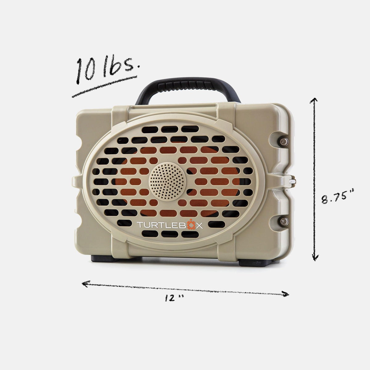 Turtlebox Original Gen 3 rugged durability in rough terrain guarantees reliable music.