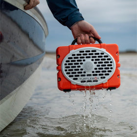 Turtlebox Original Gen 3 side controls for easy one-handed operation on the go.
