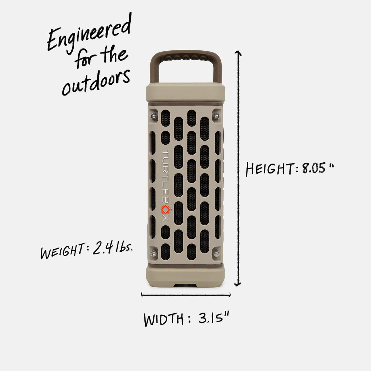Turtlebox Ranger 105 dB sound in open-air environments