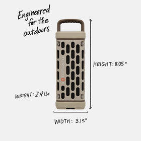 Turtlebox Ranger 105 dB sound in open-air environments