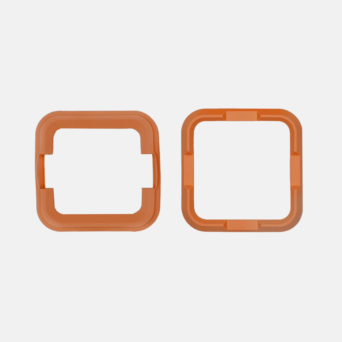 Turtlebox Ranger bumper burnt orange on rugged trail, edge protection visible.