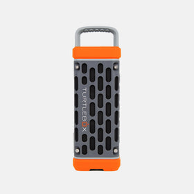 Turtlebox Ranger bumper edge protection closeup, reinforced corners and shock-absorbent material