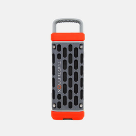 Turtlebox Ranger bumpers green blend with gear while guarding edges.