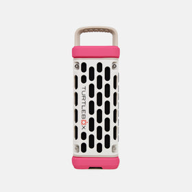 Turtlebox Ranger bumper hot pink close-up reveals edge protection detail.