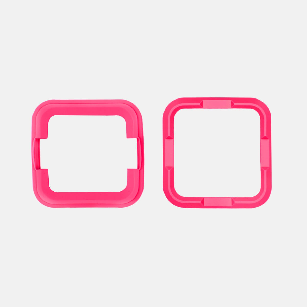 Turtlebox Ranger bumper in hot pink front view shows bold color and quick snap-on fit.