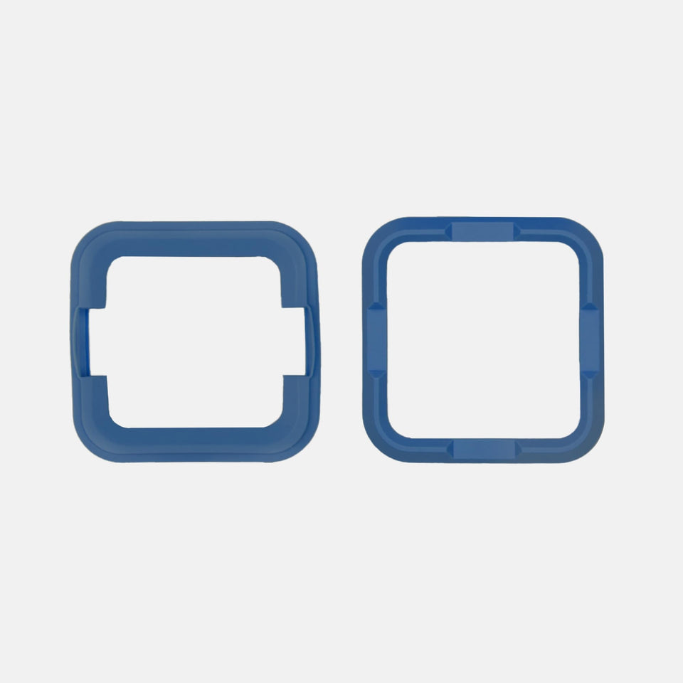 Turtlebox Ranger bumpers in royal blue offer exact fit and edge protection.