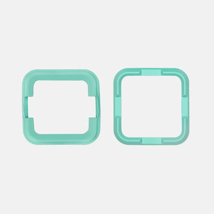 Turtlebox Ranger Bumpers in seafoam color for quick, tool-free swaps outdoors.