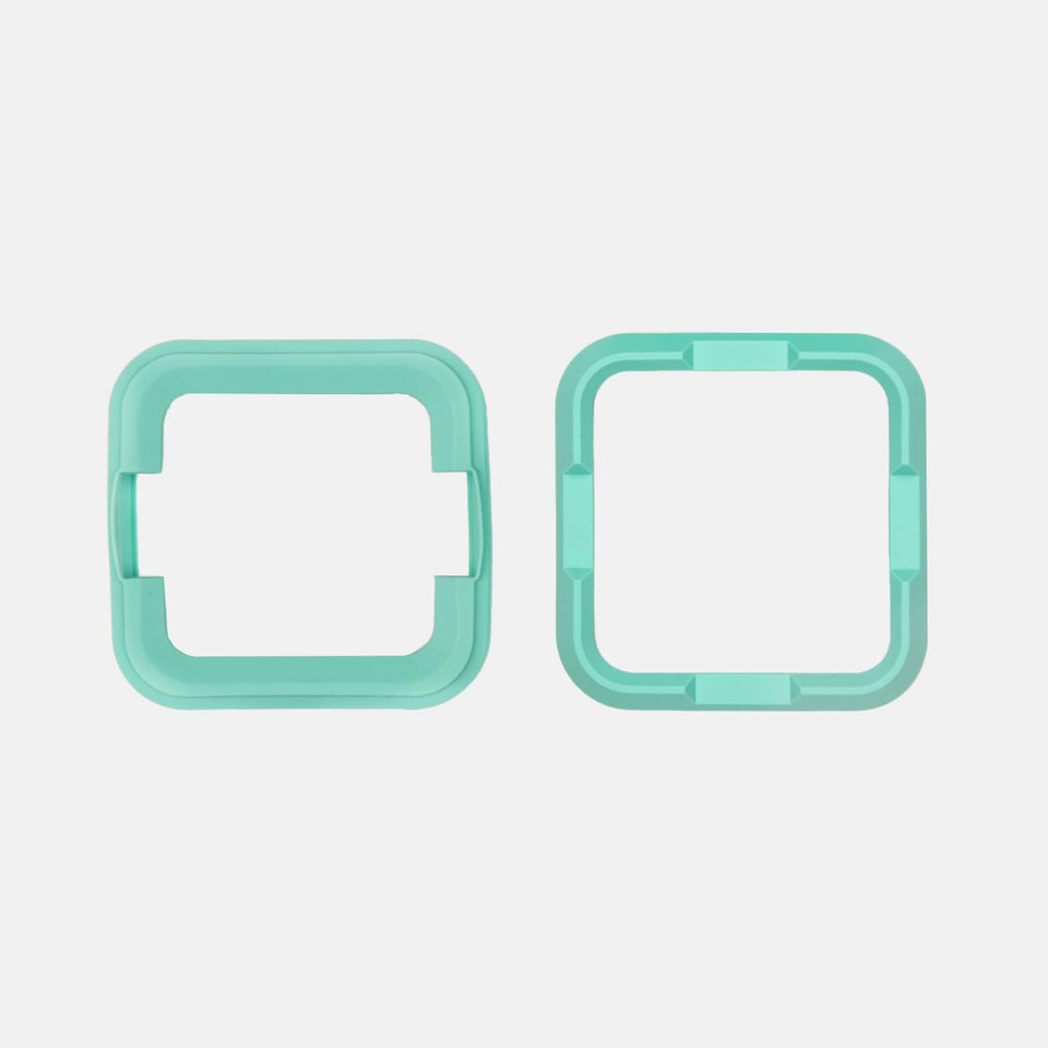 Turtlebox Ranger Bumpers in seafoam color for quick, tool-free swaps outdoors.