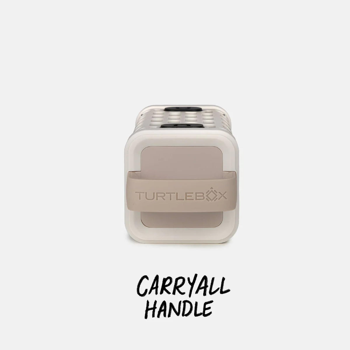 Turtlebox Ranger in ivory finish for stylish outdoor use.