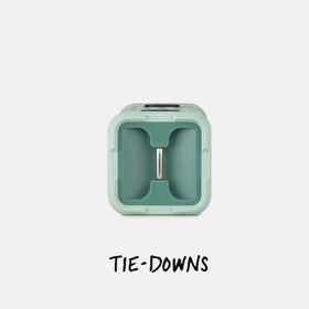 Turtlebox Ranger tie-down-anchors show secure mounting during adventures.