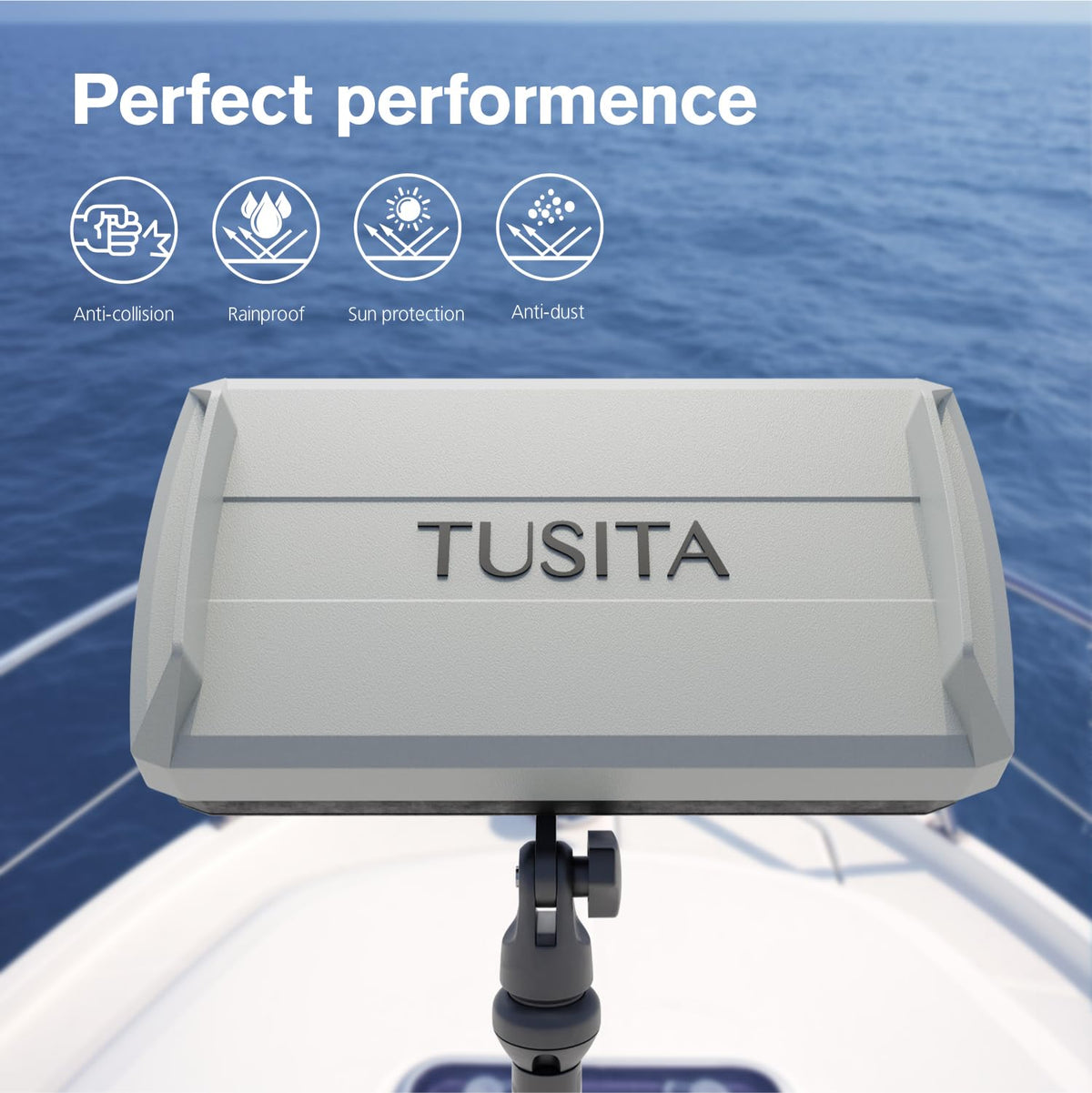 TUSITA Helix 7 cover travel-secure fit during boating