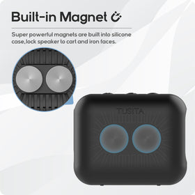 TUSITA JBL GO 4 magnetic case anti-slip surface for rugged outdoor use.