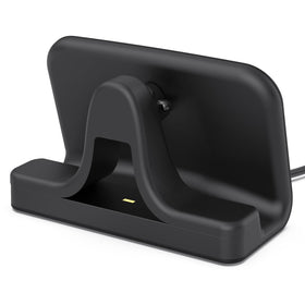 TUSITA charging stand with Ray-Ban Meta Gen 1–2 glasses for easy bedside charging.