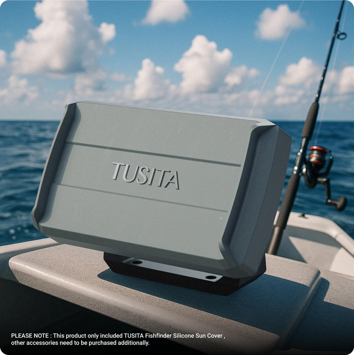TUSITA cover held in hand demonstrating compact size and secure fit