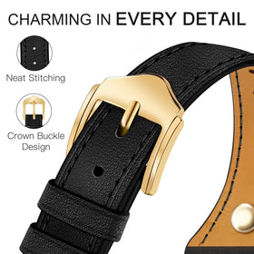 Adjustable fit suitable for small to mid-sized wrists with TUV PLNT slim band.