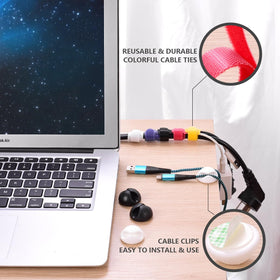 TuweChen box in office setup hides desk wires neatly