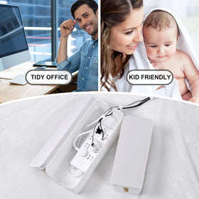 Tuwechen stylish white lid blends with modern decor