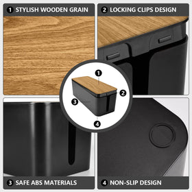 TuweChen black decorative finish blends with any decor
