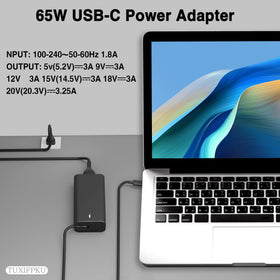 TUXIFPKU USB-C port and connector ready for easy plug-and-play charging.