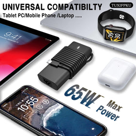 TUXIFPKU worldwide input 100-240V supports global travel with adapters as needed.