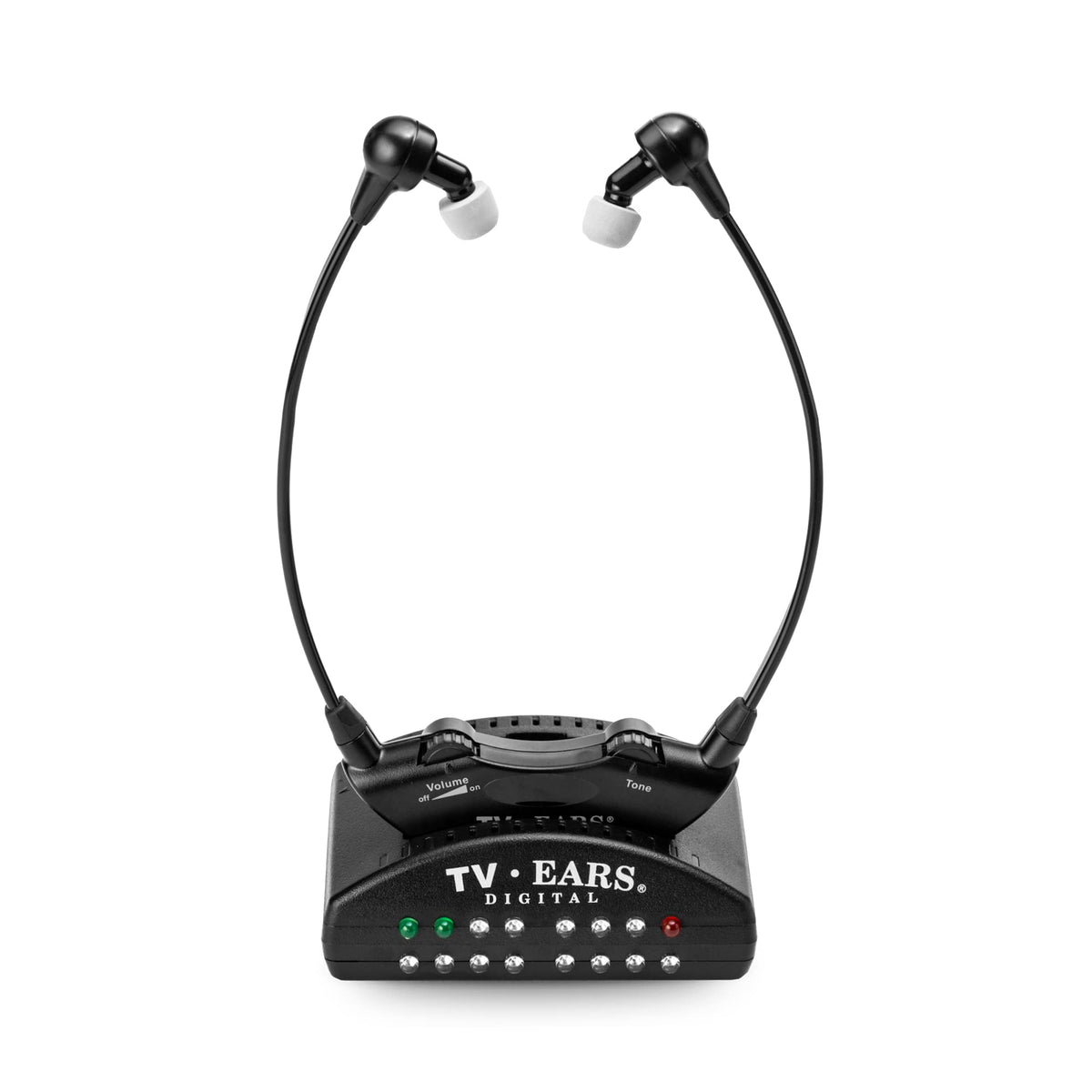 TV EARS digital headset with compact design for comfortable long listening
