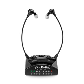 TV EARS digital headset with compact design for comfortable long listening