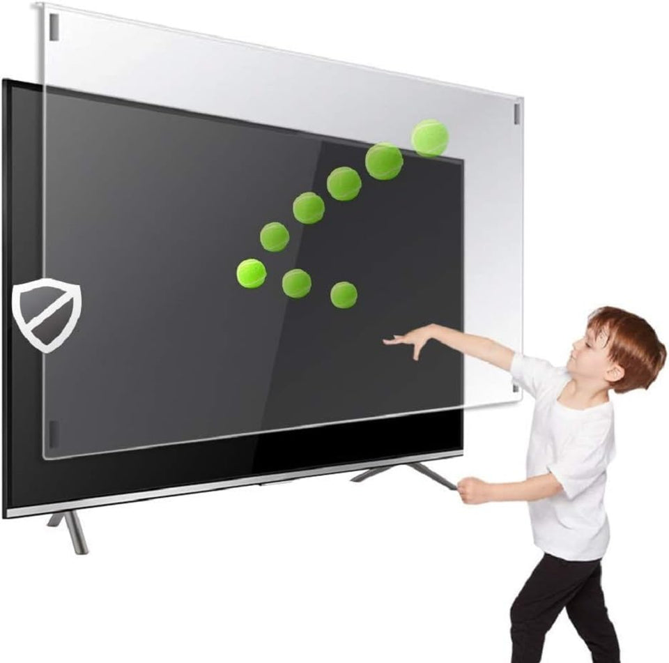 TV-Protector 85-86 inch screen protector maintains 4K clarity.