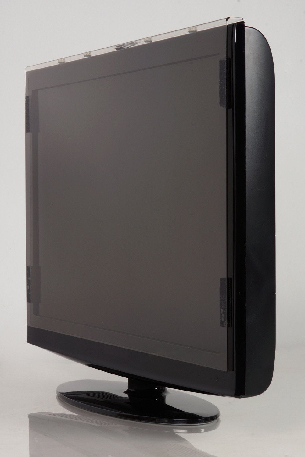 TV-Protector preserves a crystal-clear picture with optical-grade acrylic.