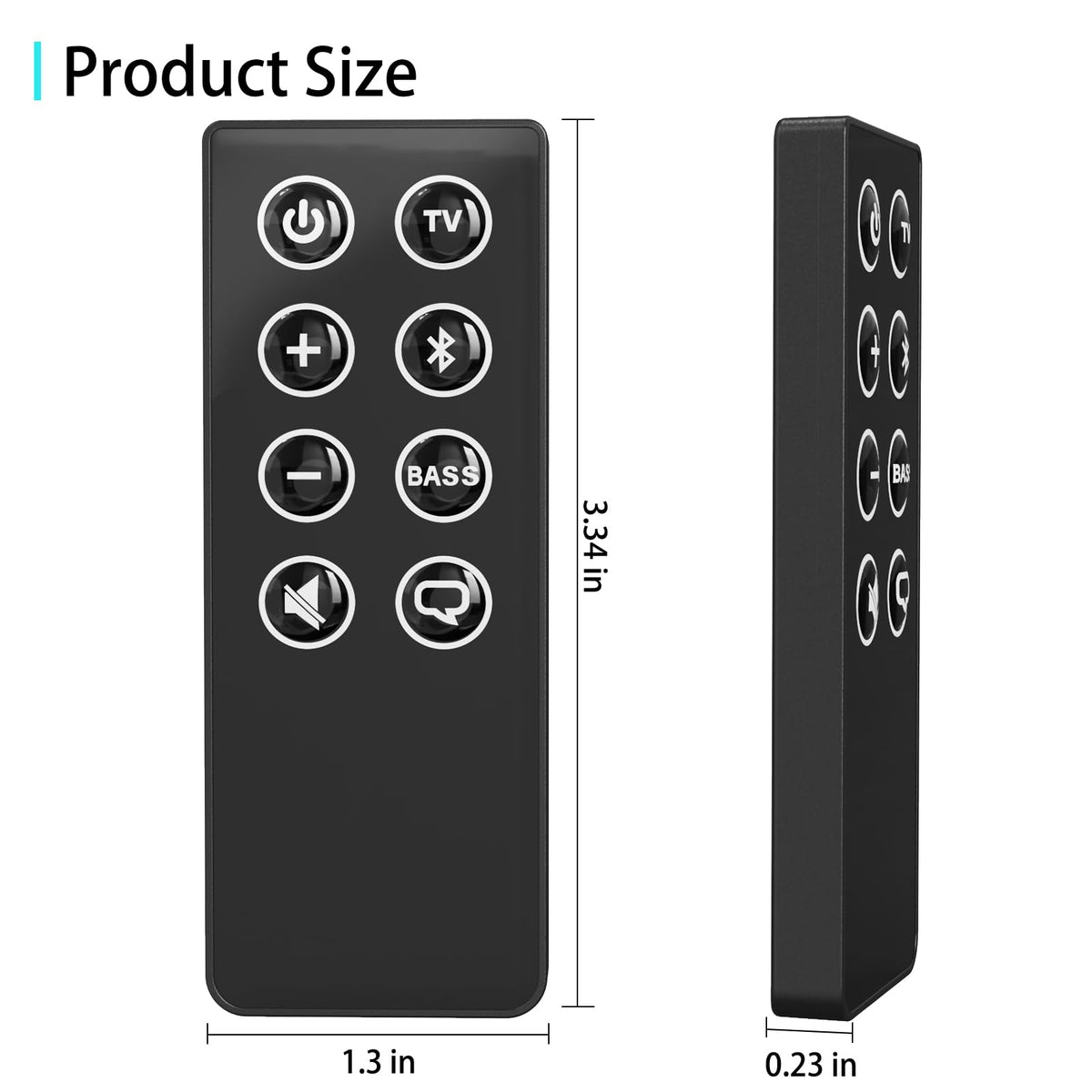 TVSEN Bose Solo TV sound system setup with remote hassle-free control