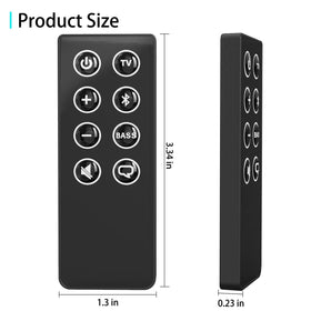 TVSEN Bose Solo TV sound system setup with remote hassle-free control