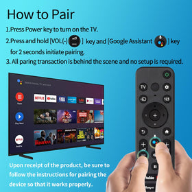 TVSEN remote packaging and user manual included for easy setup