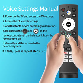 TVSEN remote demonstrating fast response time and instant command execution.