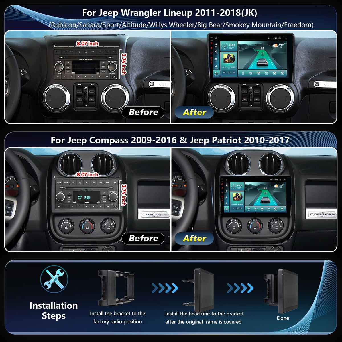 TWAHH 11th 5G WiFi6 router ensures fast, stable in-car connectivity.