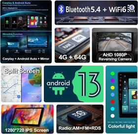 TWAHH 11th Android Auto mirroring enables seamless smartphone projection.