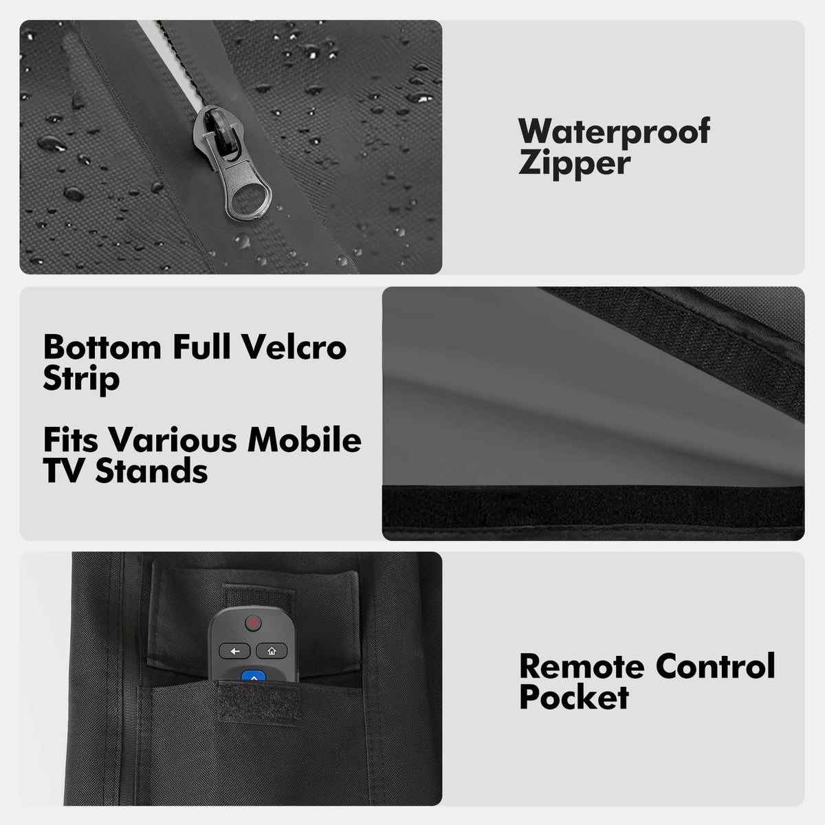 TWAKAP close-up shows durable 600D material for long-lasting use.