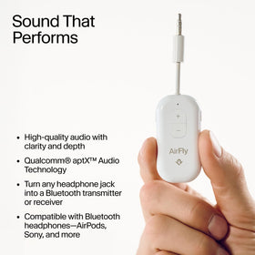 Twelve South AirFly Pro 2 compact design fits easily in a pocket.