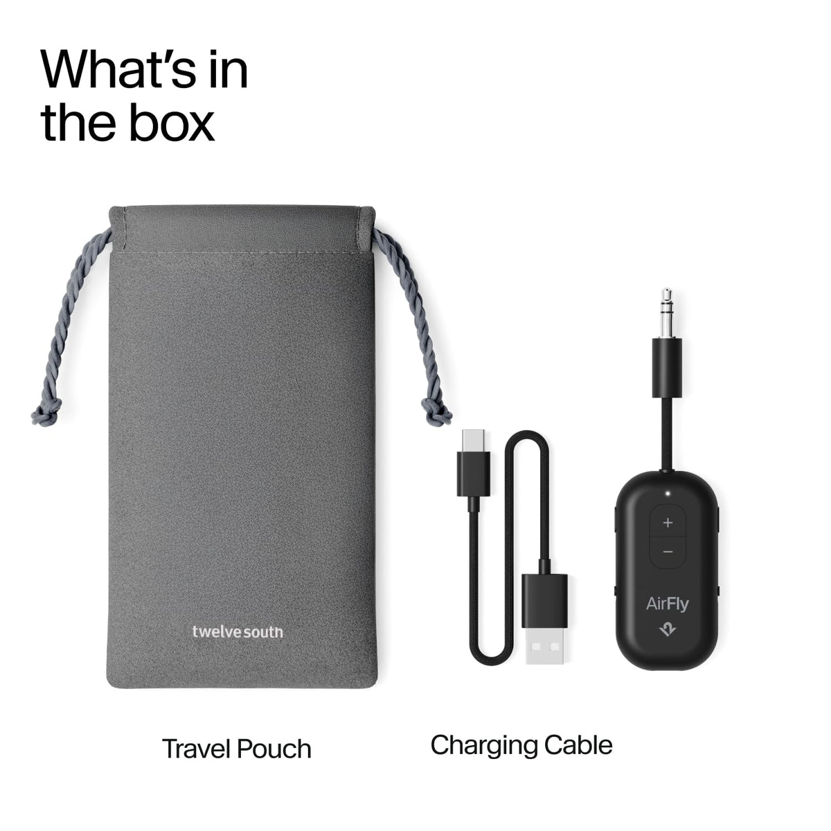 Compatible with AirPods, Bose, Sony, and more.