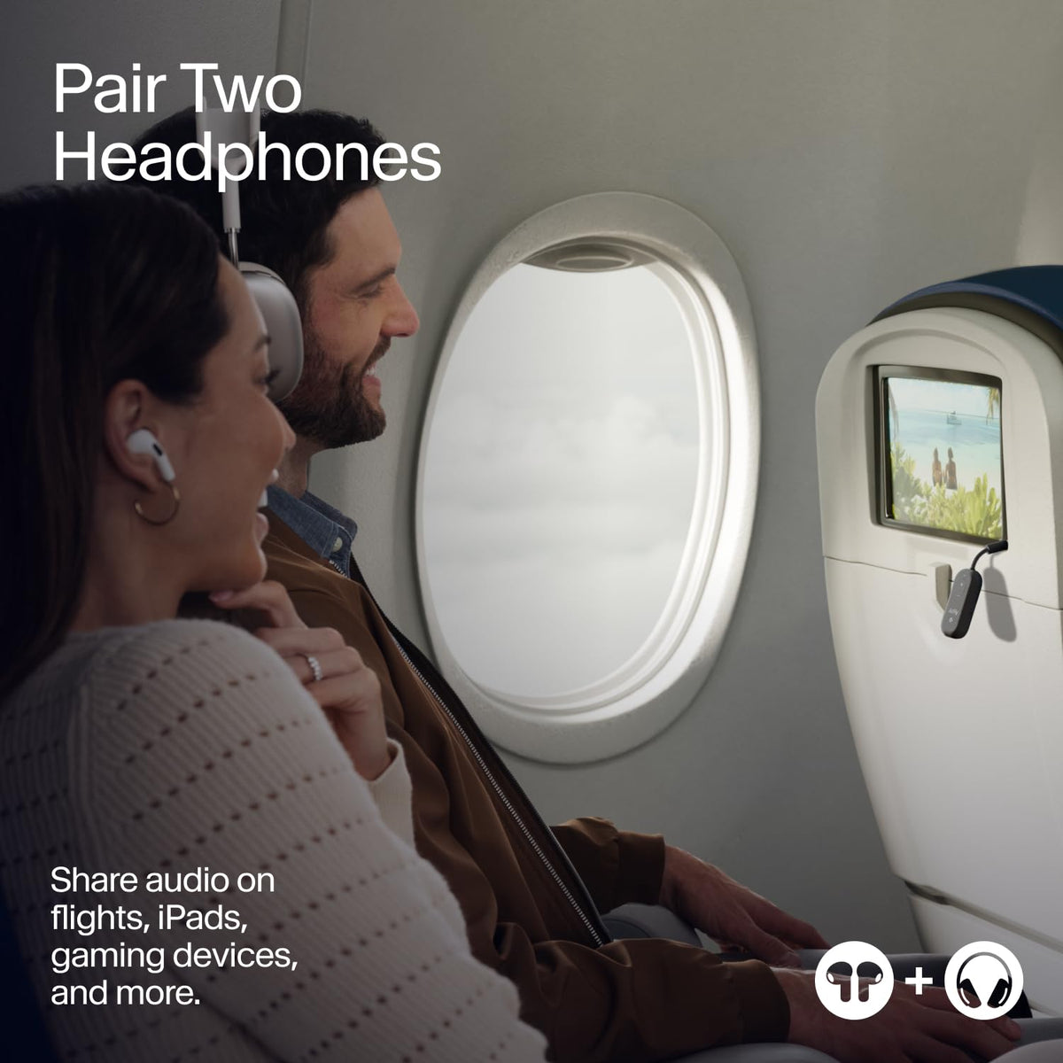 Compact design fits any carry-on or pocket.