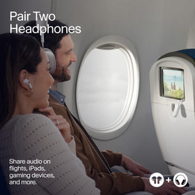 Twelve South AirFly Pro offers 25+ hours of listening on long trips.